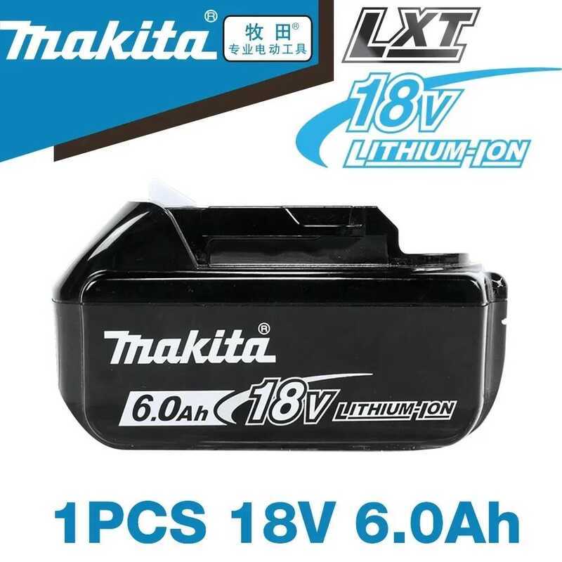 Makita แบตเตอรี่และที่ชาร์จไขควง BL1860 BL1850B BL1850 BL1840 BL1830 ปี 2025 แบตเตอรี่เครื่องมือไฟฟ้