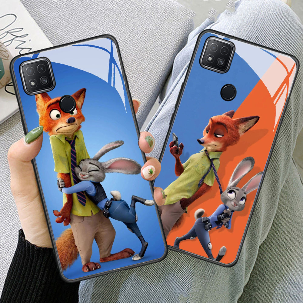 TS-98 Zootopia Judy HD แก้วสําหรับ Xiaomi Redmi 9C 10C 10A 11A 9T 11 12 12C Lite หมายเหตุ 8 Poco M3 
