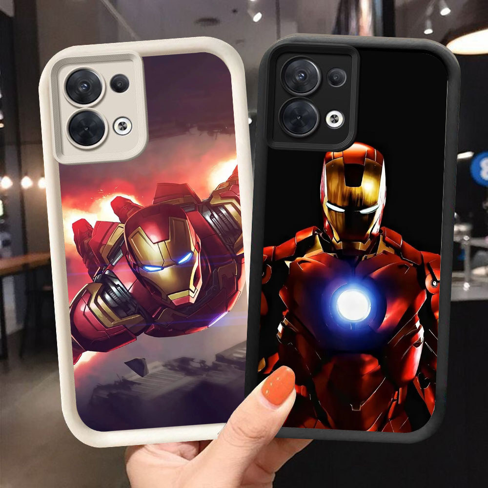 YS-59 Iron Man ปลอกกันกระแทกสําหรับ OPPO F21 F21S Reno 7 7Z 8 8Z Realme C71 C73 14X Lite Pro
