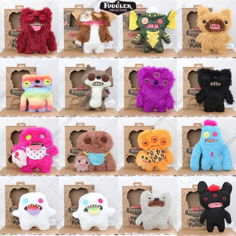 C Fuggler Original Fluffy Monster Family Plush Doll F Ugly Tooth Monster Singing Stuffed Toy Random