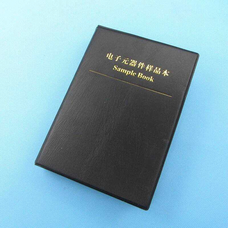 Ristor หนังสือตัวอย่างส่วนประกอบ Capacitor Inductor IC SMD สำหรับส่วนประกอบอิเล็กทรอนิกส์ขนาด 0402/0