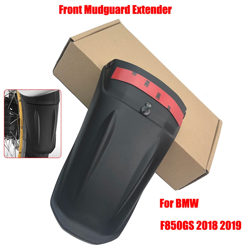 New Arrival! For BMW F850GS F 850 GS F850 GS 2018 2019 Motorcycle Black Front Mudguard Extender Fen
