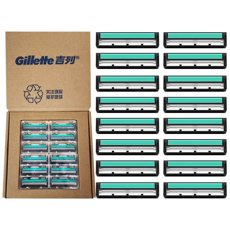 Gillette Vector2 รีฟิลมีดโกน 16 ชิ้น