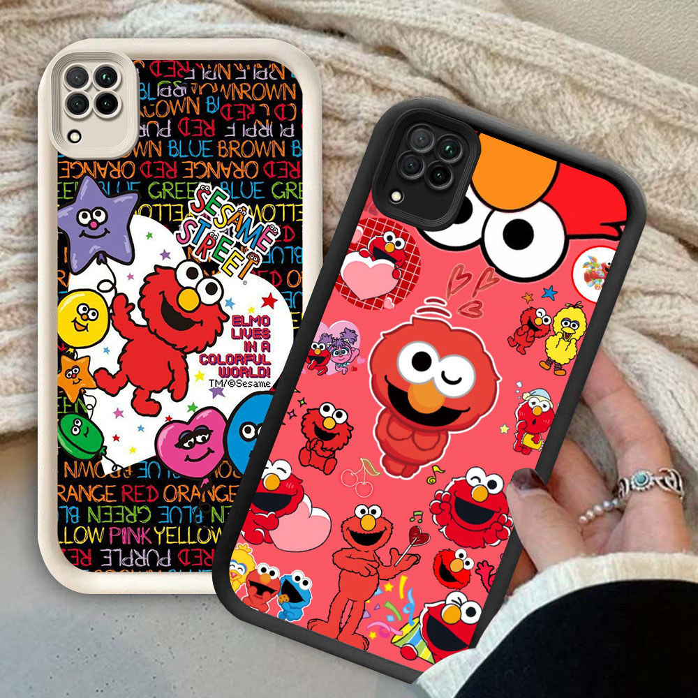 YS-85 Sesame Street เคสกันกระแทกสําหรับ Samsung A12 A22 J2 J4 J7 Pro Plus Prime 5G