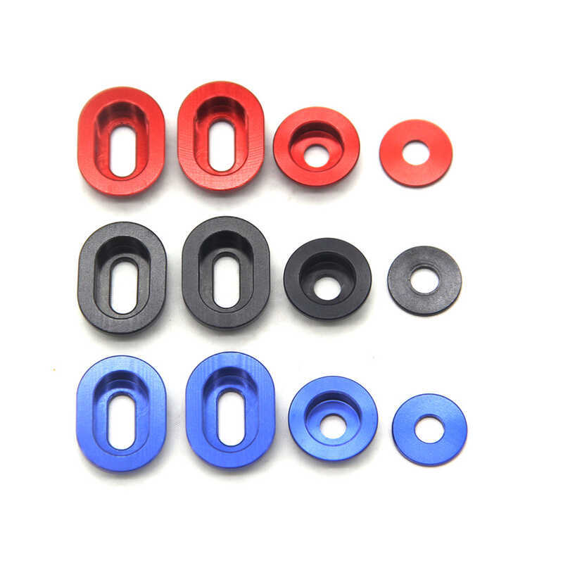 อุปกรณ์ตกแต่งรถจักรยานยนต์ออฟโรด CRF250L ตะเกียบแบนด้านหลังรถพ่วงยาง CNC อลูมิเนียมอัลลอยด์สกรูปะเก็