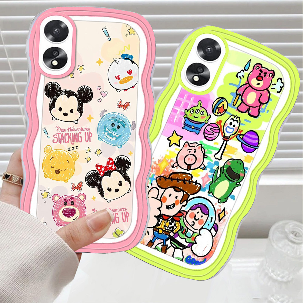 CA9 Toy Story สําหรับ OPPO A78 A60 A38 A98 A17 Reno 8T 5G TPU เคสโทรศัพท์