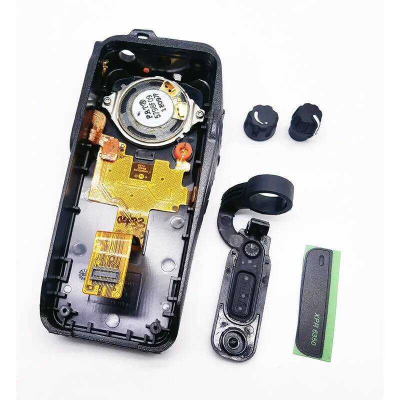 ▥ ชุดฝาครอบด้านหน้ากรณี W/ปริมาณช่องลูกบิดสําหรับ Motorola XIR P8200 P8208 Pr6350 Xpr6300 Dp340