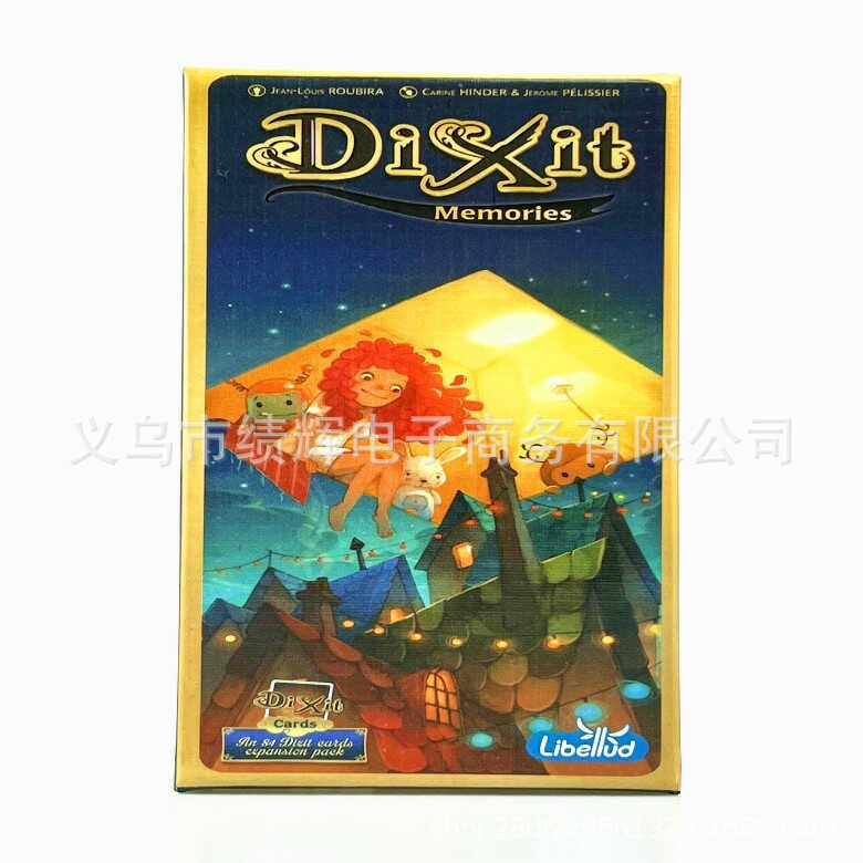 เกมกระดานส่วนขยาย Dixitหนังสือ Lola Card Storage语