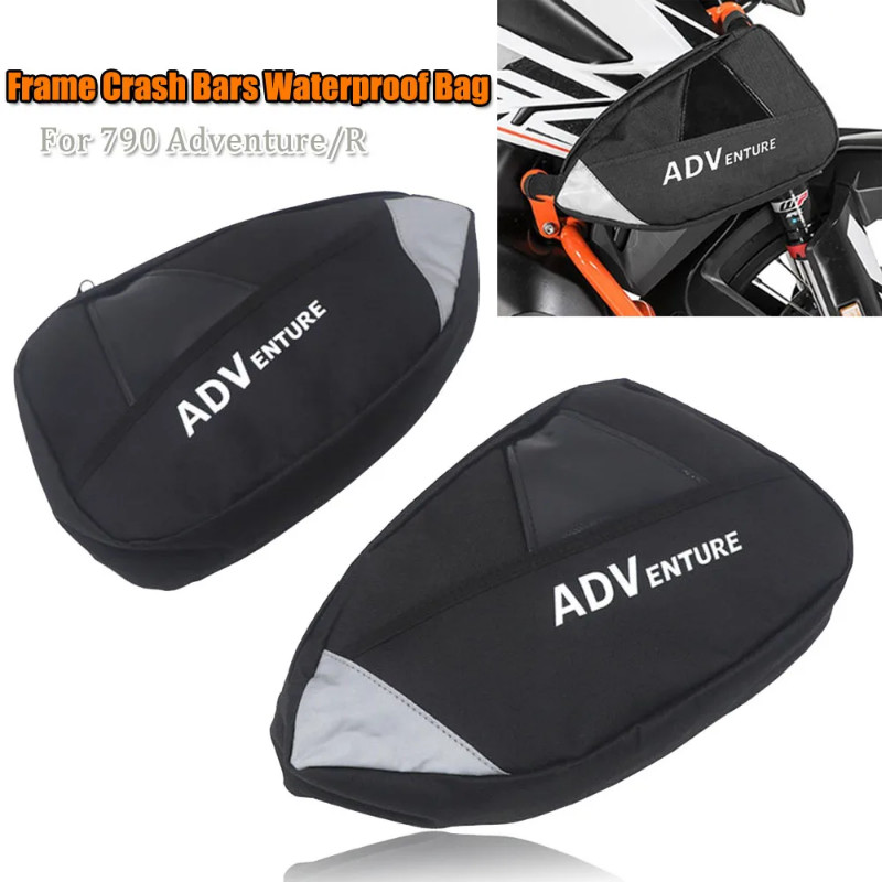 For 790 ADV 790ADV 790 Adventure Motorcycle Frame Crash Bars Waterproof Bag Tool bag Waterproof Bag