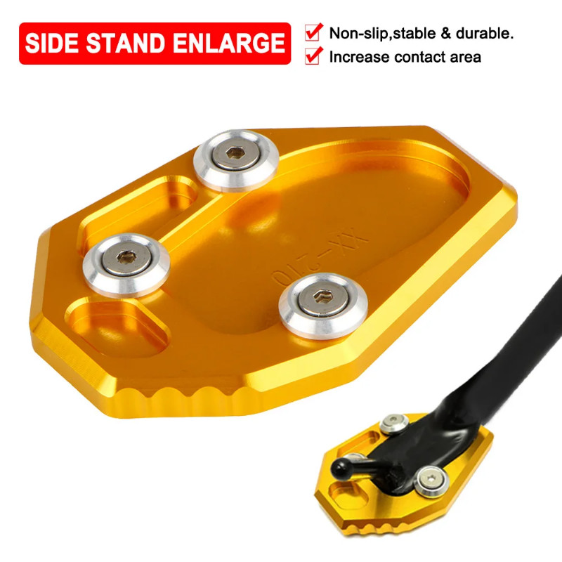 Side Kickstand Stand Extension For Yamaha XSR700 MT-07 2014-2023 TRACER 700 XJ6 XJ6N FZ6R FZ6-S2 Si