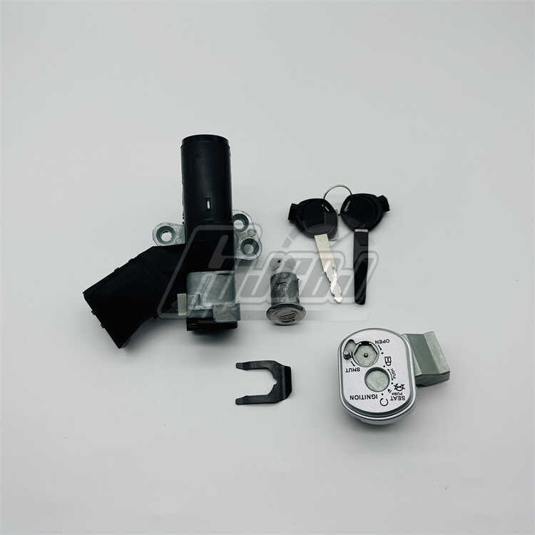 เหมาะสําหรับสกู๊ตเตอร์ WH110T-2 Xinyouyue Youku 110 ไฟฟ้าฉีดล็อคแม่เหล็ก GGC ฝาครอบล็อคประตูล็อคไฟฟ้