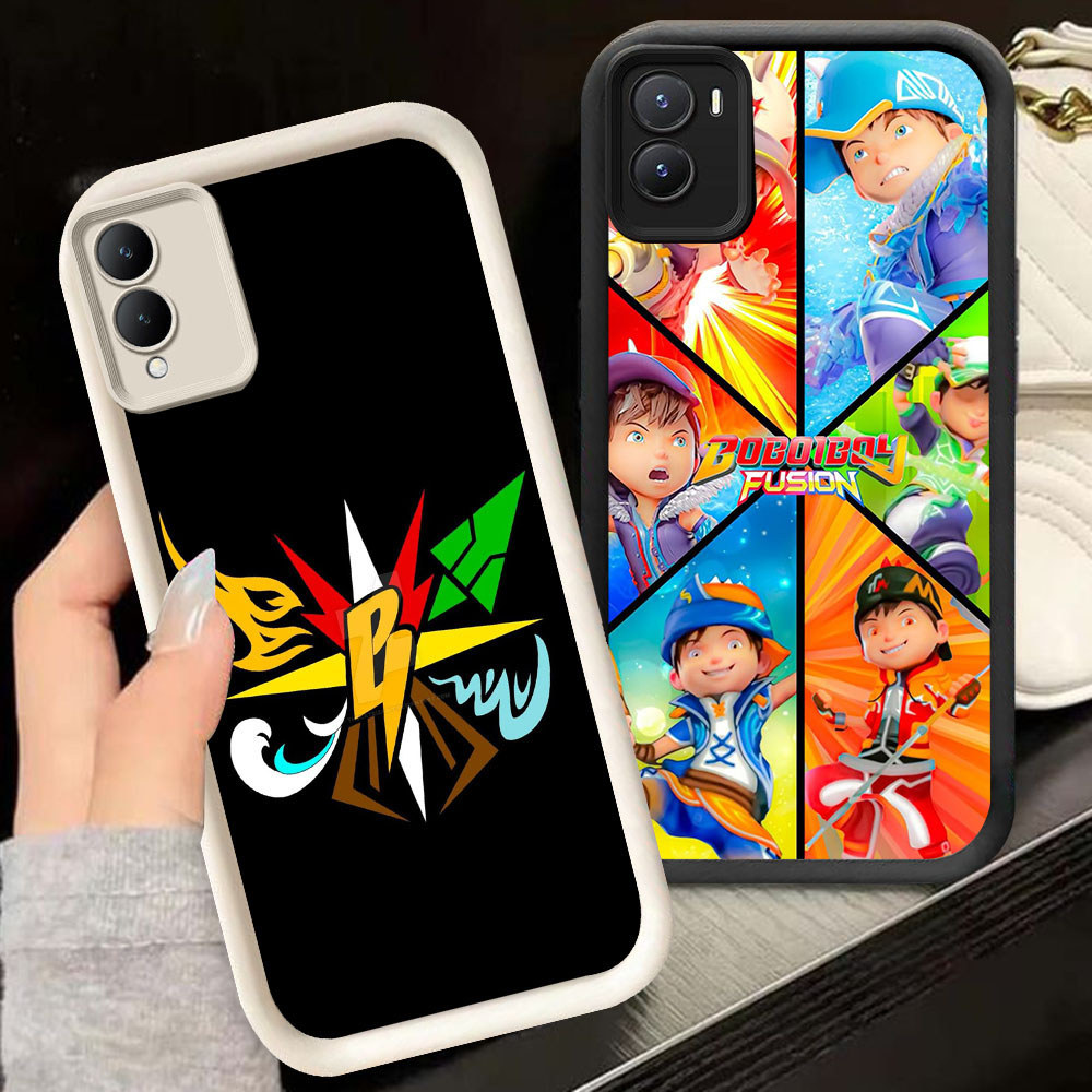 TS-81 ใหม่ BoBoiBoy Fusion ปลอกกันกระแทกสําหรับVIVO Y16 Y35 Z9 Y02S Y56 IQOO Y28 Y17S Z9X