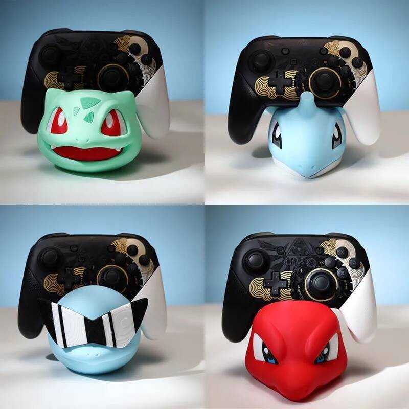 C Bulbasaur Gaming Controller Holder Creative Game Pad Holder For Ps5/Ps4 Game Accessories Base Des