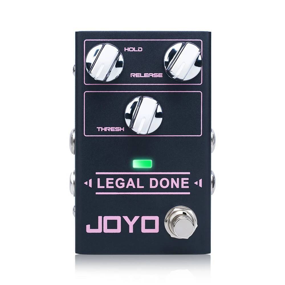 JOYO R-23 LEGAL DONE Noise Gate กีตาร์เหยียบที่ไม่ซ้ํากัน Niose Reduction กีตาร์เหยียบสนับสนุน 2 สาย