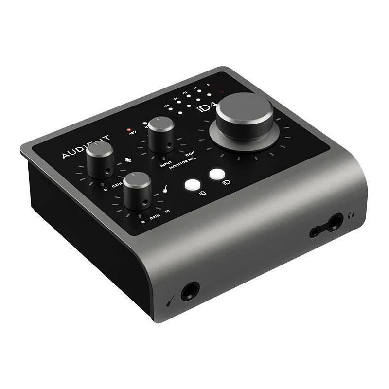 Original Audient iD4 MKII MK2 Professional Studio Live Recording Guitar JFET DI USB AD-DA Audio Inte