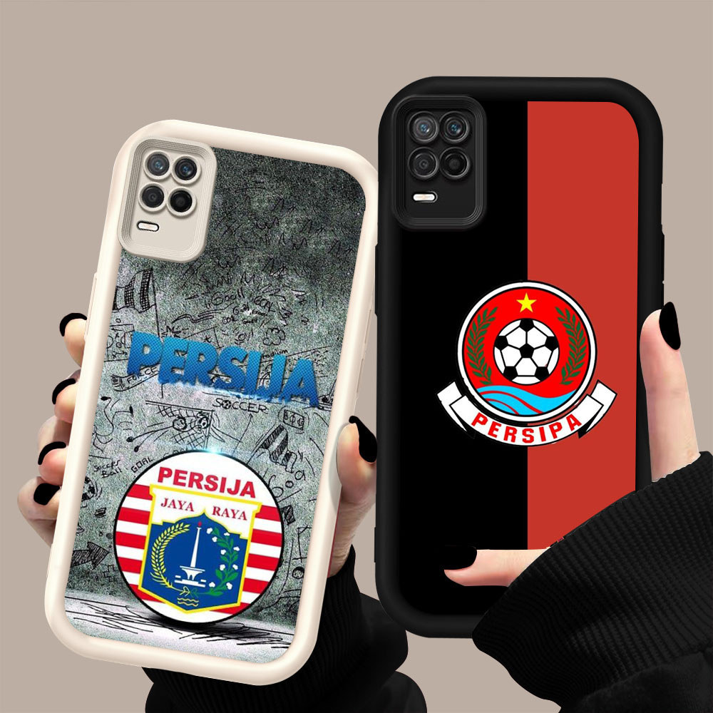 HK-39 Persija ปลอกกันกระแทกสําหรับซิลิโคนสีดําและสีขาว OPPO Realme Narzo Q3 30 8 8S V13 A54 Pro 5G