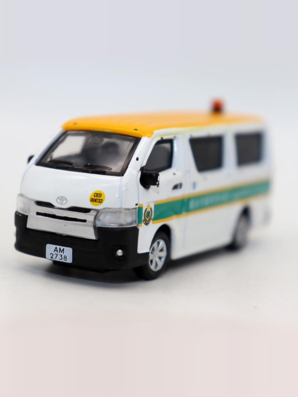 Tiny 22 Micro Shadow ของเล่น 1 64 รถ Hiace Customs Hiace Customs Customs ตํารวจรถตกแต่ง Limited Edit