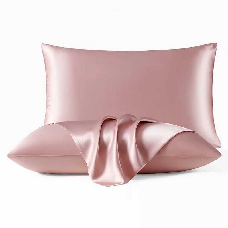 ปลอกหมอนจากหม่อนแท้100%, ผ้าไหมด้านบนและล่างเป็นTencel มีซิปซ่อน และได้รับการรับรองOEKO-TEX