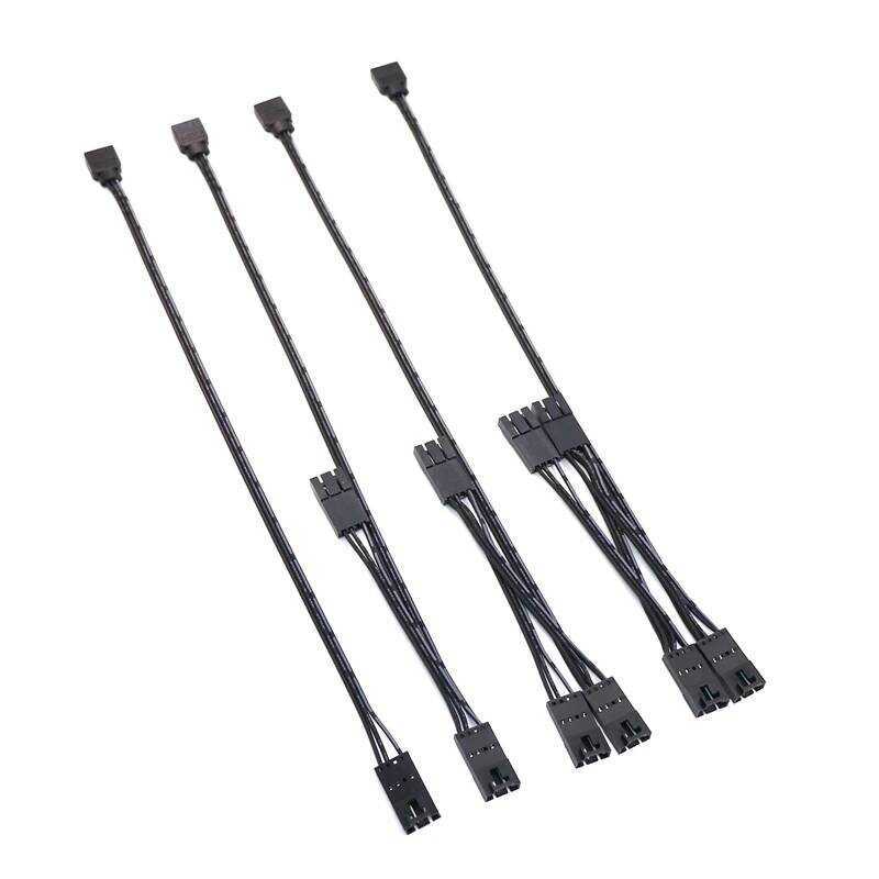 Angitu สายต่อ สำหรับ Corsair เป็นมาตรฐาน ARGB 4-Pin 5V สายต่อ RGB 30 ซม. HD LL120 140 QL 1x2x3x4x ซม