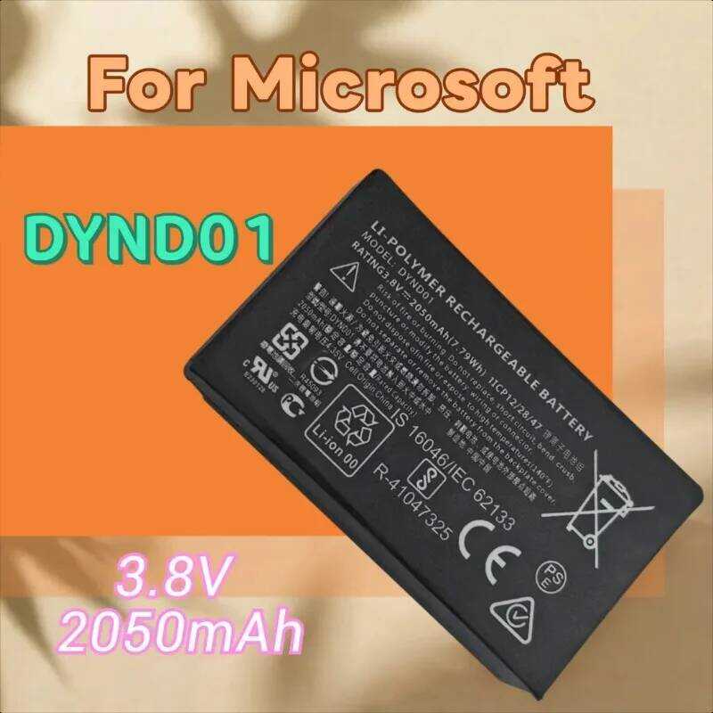 3.8V แบตเตอรี่ 2050mAh DYND0 สำหรับคอนโซลเกม Microsoft XBOX Elite 2 Series