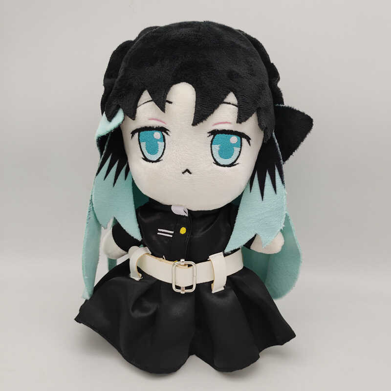 新品Demon Slayer Tokitou Muichiro Plush ตุ๊กตาเจ้าหญิงตกแต่งของเล่น