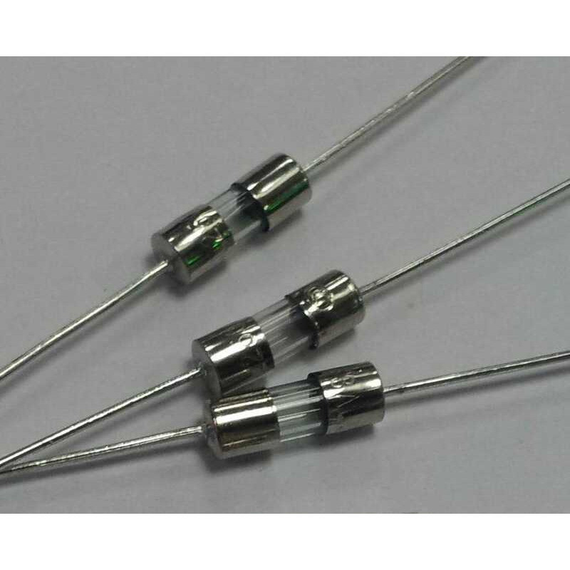 อุปทาน 3 * 10 F1A, F0.5A, F2A, หลอดฟิวส์แก้วฝาเดี่ยว