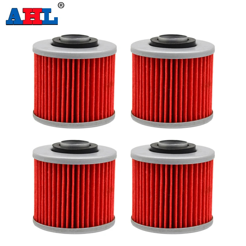 1/2/4 Pcs Motorcycle Oil Filter for Yamaha TT250 TT500 TT600 TT600R XT250 XT400 XT500 Tenere XT600Z
