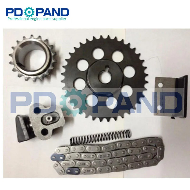 4KEC 5K 7K 7KE  Engine Timing Chain Kit (6 pcs) for Toyota COROLLA