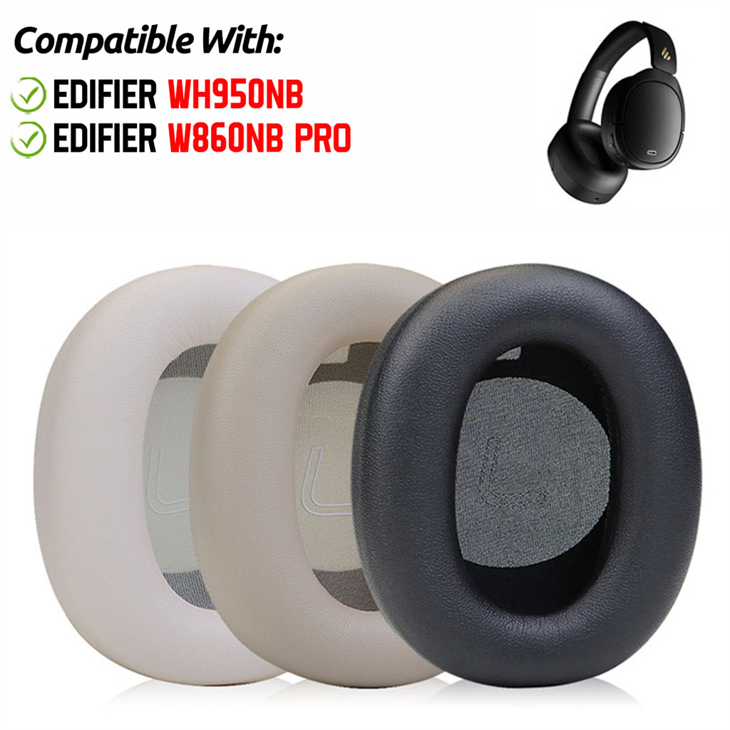 สําหรับ Edifier WH950NB / W860NB Pro หูฟังแผ่นรองหูฟังเบาะฟองน้ําชุดหูฟัง Earmuffs เปลี่ยนฝาครอบ