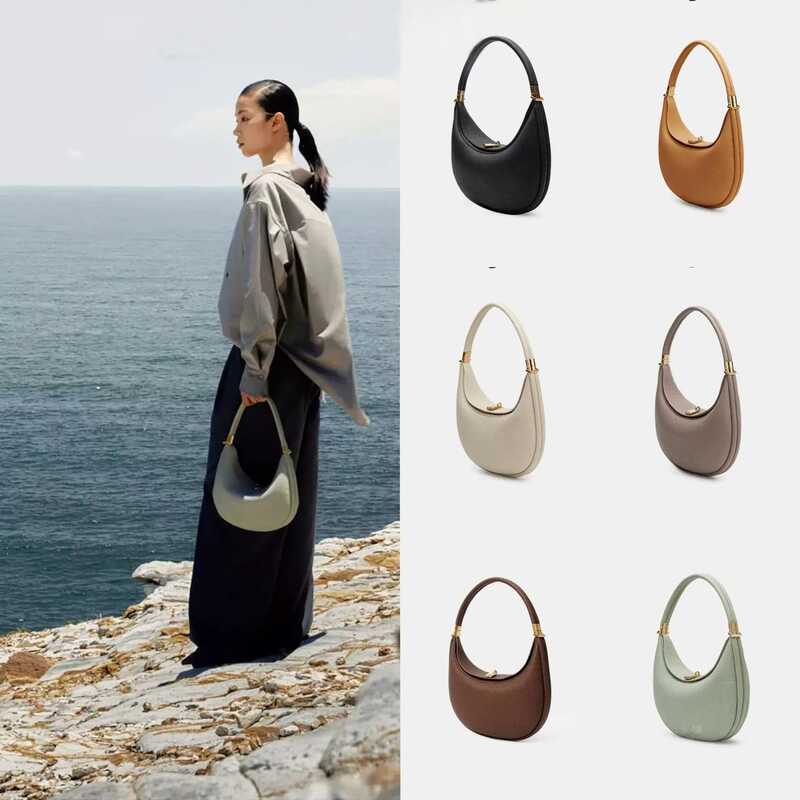 Songmont Mountain Has Pine Crescent Bag Series Commuter All-Match Medium Portable One-Shoulder Bag