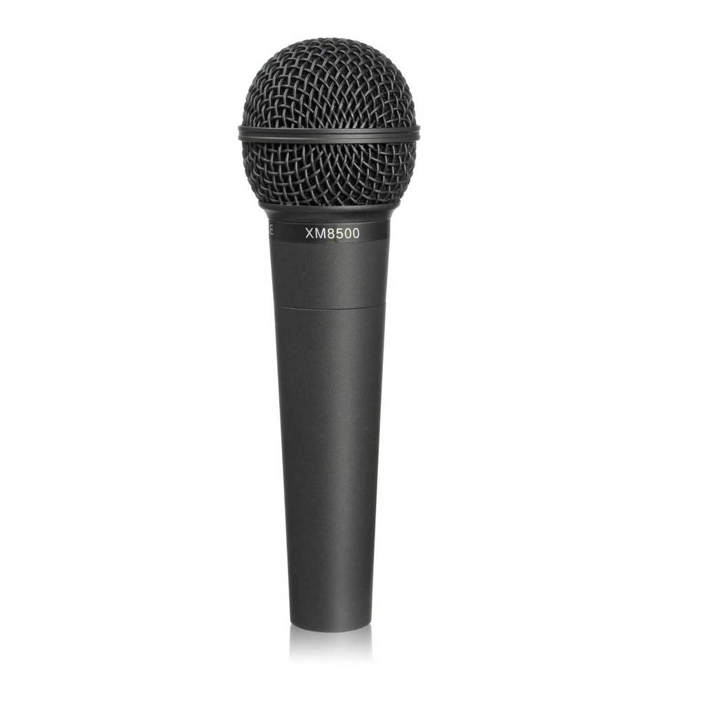 Behringer XM8500 Dynamic Cardioid Vocal Microphone พร้อมแผ่นกรองเสียงป๊อปทรงกลมแบบบูรณาการ B