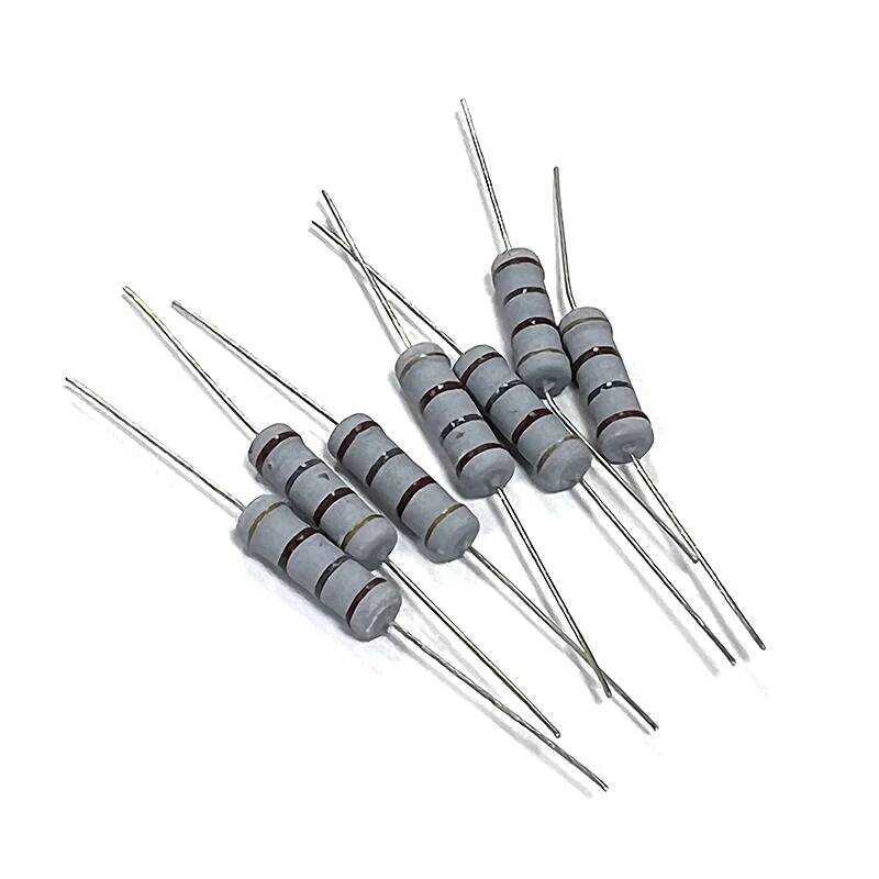 ชิ้น 20 2W 0.18R 1R8 18R 180R 1K8 180K 0.18 1.8 18 180 R K โอห์ม ตัวต้านทานฟิล์มคาร์บอน 5% 5%