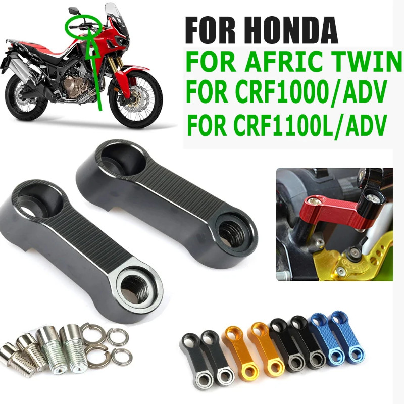 For Honda Africa Twin CRF1000L CRF1100L CRF 1000 1100 L CRF1000 ADV Motorcycle Rearview Mirrors Ext