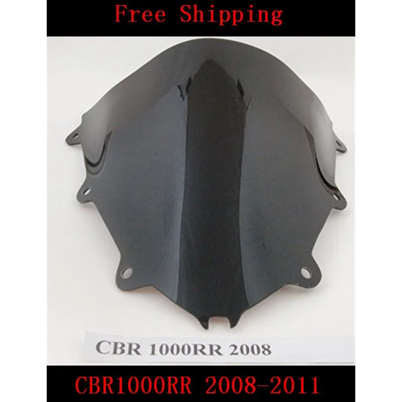 For Honda CBR1000RR 2008-2011 CBR1000 CBR1000R CBR 1000 1000RR motorcycle Double bubble windshield
