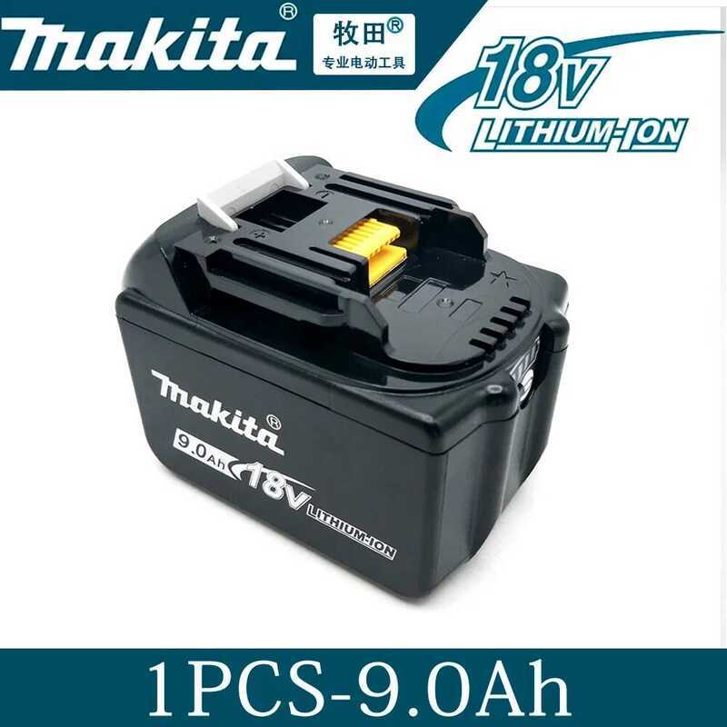 Makita แบตเตอรี่ลิเธียมทดแทน 18V 9Ah BL1840 BL1830B BL1850B BL1850 BL1860 BL1815 ของแท้ 100% 100%