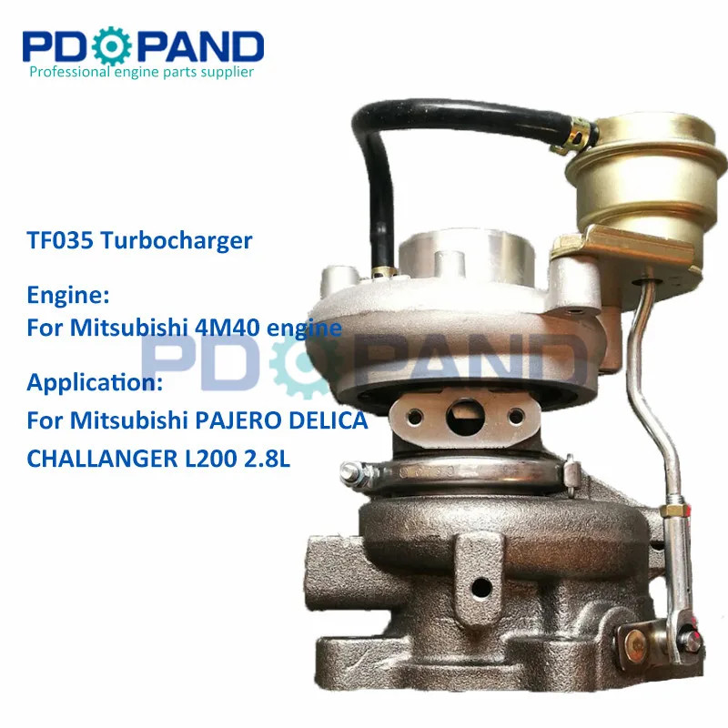 TF035 auto supercharger turbolador compressor for Mitsubishi 4M40CK engine 2835cc 49135-03500 49135