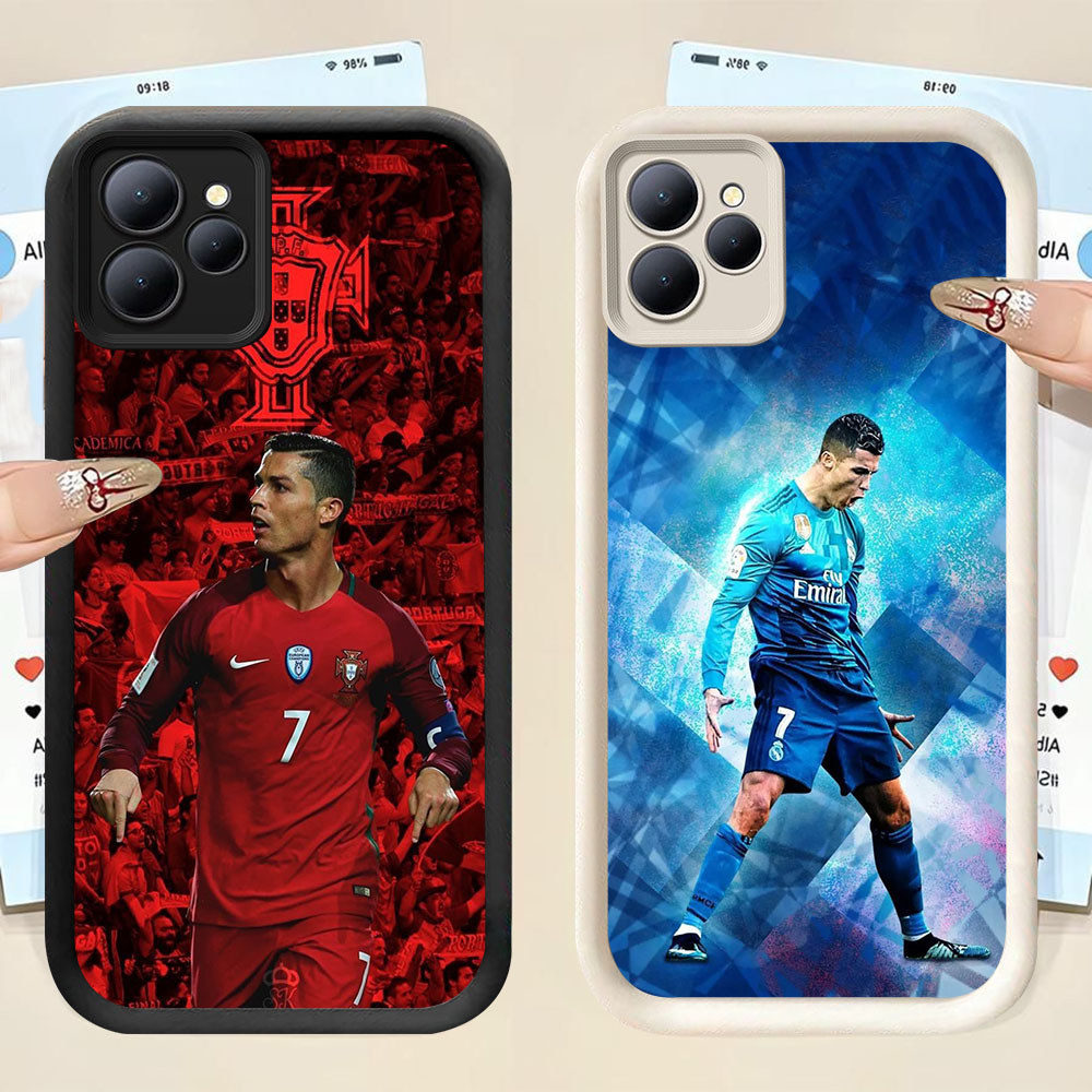 YS-46 CR7 Ronaldo เคสกันกระแทกสําหรับ Infinix Smart 10 HOT 40i 60 60i Tecno POP 10 Spark G02 Pova 6 