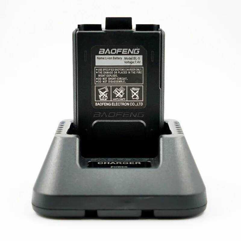 ▥ ต้นฉบับ  Uv-5R 1800Mah 7.4V Li-On Uv5r วิทยุ UV 5R Walkie Talkie แบตเตอรี่ Bl-5 แบตเตอ