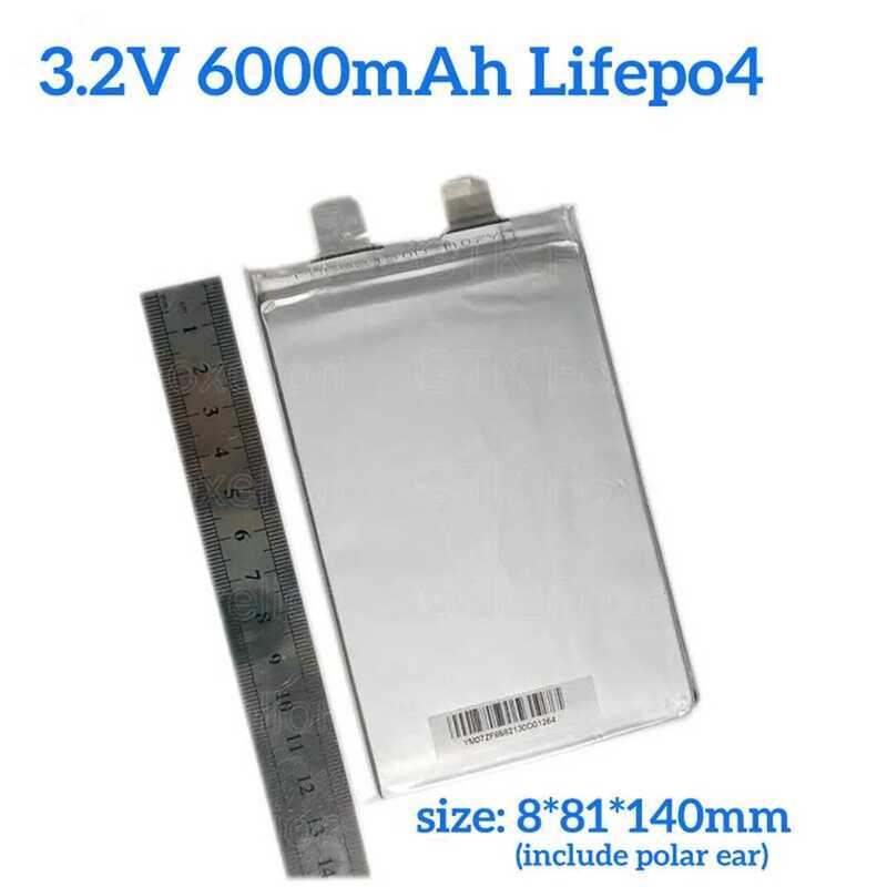 liFePo4 แบตเตอรี่ลิเธียม แบบชาร์จได้ Gtk 3.2V 6Ah 6000mAh 6A ไม่มี 3.7V 5Ah 5A 10Ah 12Ah 10A สำหรับช