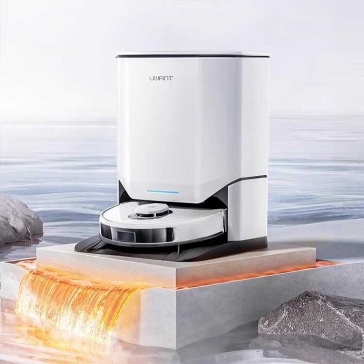 UWANT UWANT U300 Sweeping Robot Living Water Sweeping Mopping Integrated All-around Base คว่ําในครัว