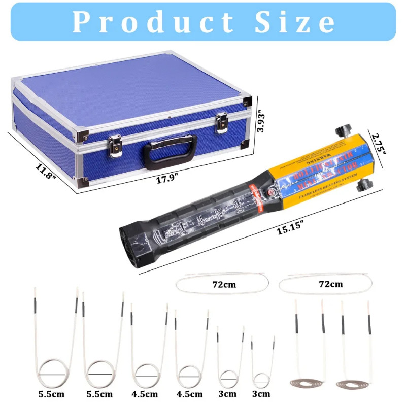 Magnetic Induction Heater Kit 1000W Induction Heater Handheld, Bolt Induction Heater for Removing R