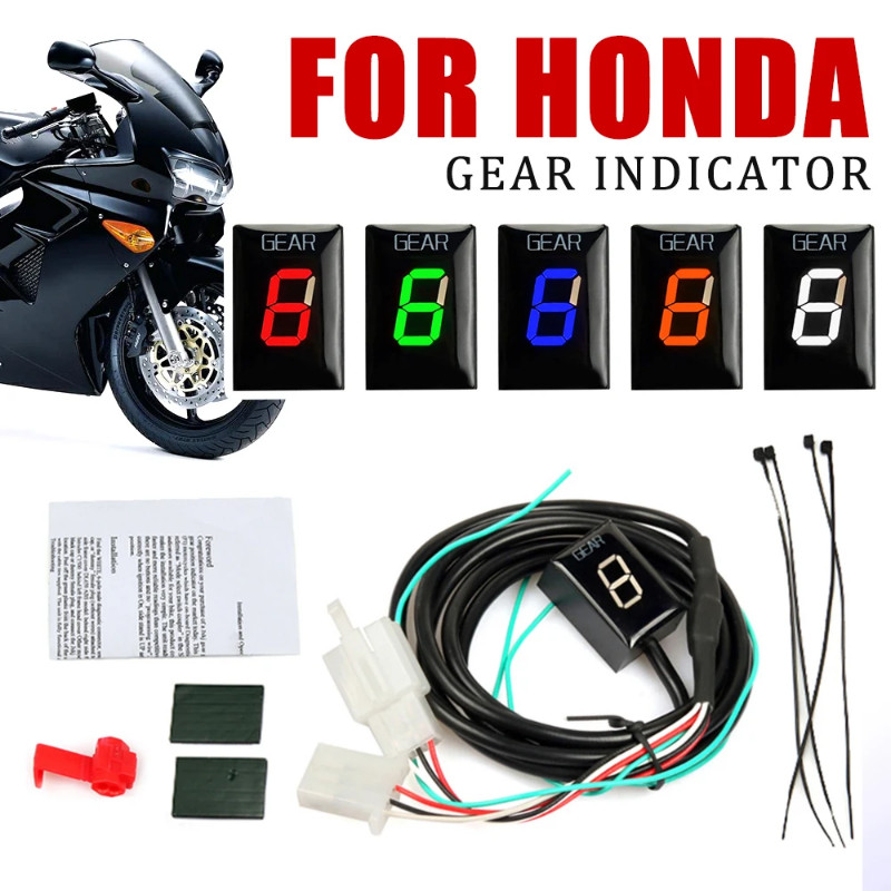 Gear Indicator Display Meter For Honda VFR 750 VFR750 VT 750 S RVT1000RR RC51 CB600F CB900F Hornet