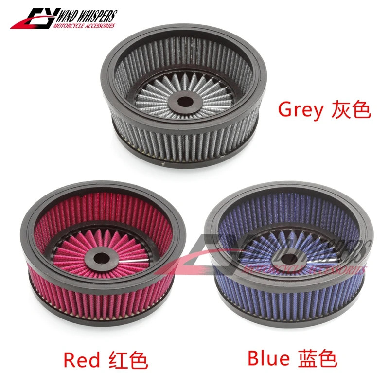Motorcycle Air Filter For Harley Dyna FXR 1993-2017 Softail Touring Dyna FXDLS Trike Sportster 1991