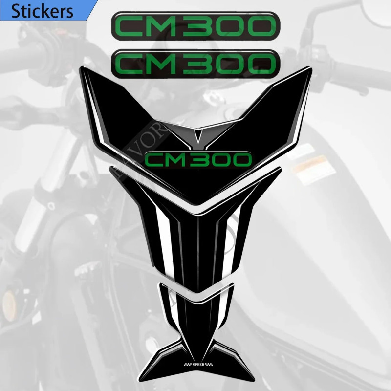 CMX300 CM300 For HONDA Rebel CMX CM 300 CMX300 CM300 Tank Pad sticker adhesive Decals Protector Fue