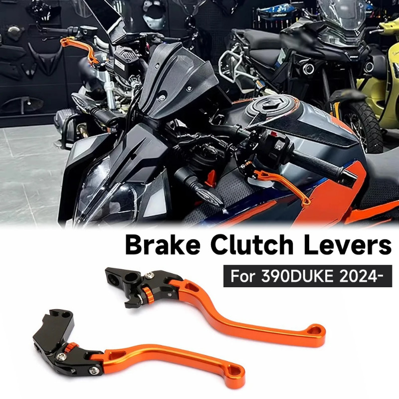 Motorcycle Accessories Orange Brake Clutch Levers Kit For 390DUKE 390 duke DUKE 390Duke 390 Duke 20