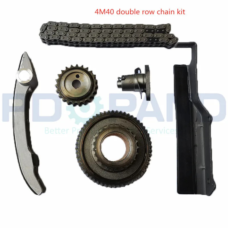 4M40 4M40T 4M40-T Engine Timing Chain Distribution Kit for Mitsubishi MONTERO PAJERO SHOGUN TRITON