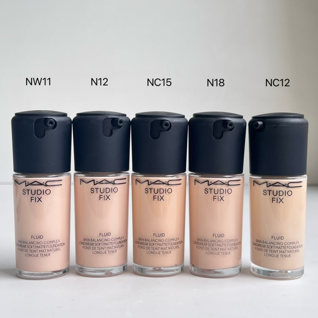 ยิงจริง❤ Special/45 Mac Concentrated Bottle Liquid Foundation รุ่นใหม่ 30ml!สีเบอร์ nw11, n12, nc15,