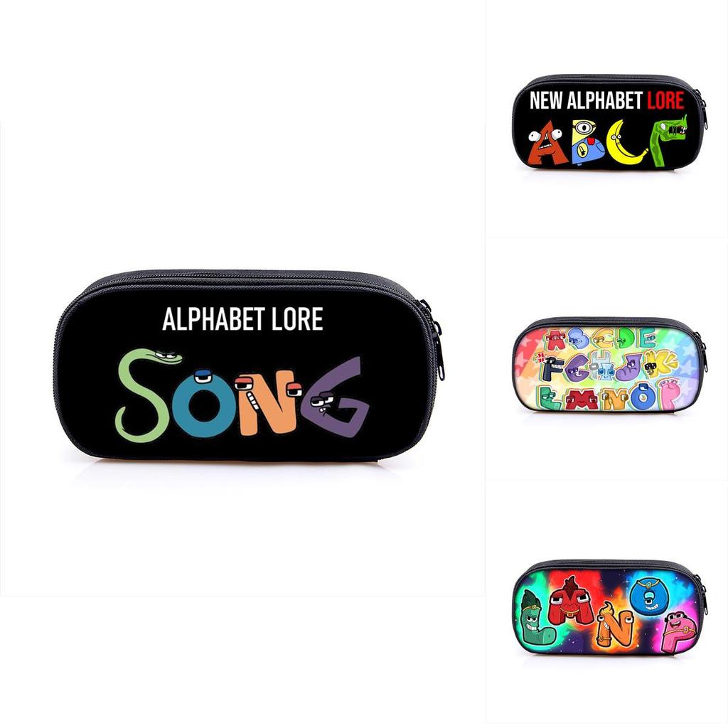 กระเป๋าใส่ของนักเรียน Alphabet Lore สุดคิวท์ หลายช่อง เก็บของเก่ง - ใช้ได้ทั้งเด็กชาย เด็กหญิง