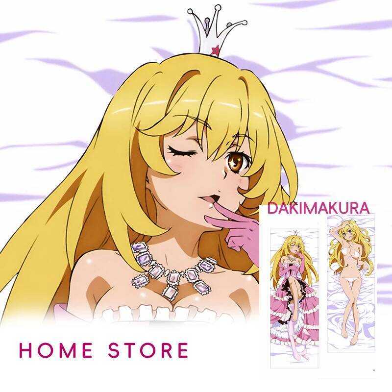 หมอน Dakimakura Shokuhou Misaki จาก Toaru Majutsu no Index แบบฝาครอบสองด้าน