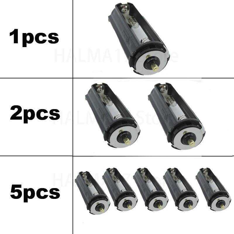1.5V ที่เก็บแบตเตอรี่สีดำ สำหรับไฟฉาย 3 x AAA กล่องเก็บแบตเตอรี่ J17
